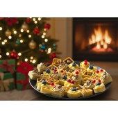 Platou minitarte Christmas